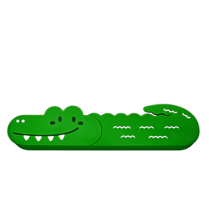 CrocPal Premium - Estuche para Lápices, Impermeable, Duradero, con Cierre de Cremallera, Organizador, Estuche de Papelería con Diseño de Cocodrilo para la Escuela - Product Image 1