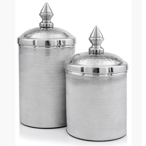 Boîte à épices décorative pour la cuisine avec couvercle en marbre tendance, boîte à épices fantaisie en métal, nouveau design, feuille d'or, sucre, café et thé - Product Image 4