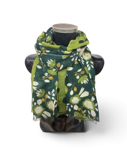 Luxury Border Print Traditional <b>Shawl</b> For <b>Weddings</b>, Festive Occasions, And Elegant Ethnic Styling At Low Price By Exporter - Product Image 3