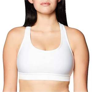 ROLLING DICE INDUSTRY Nouvelle Collection Soutien-gorge de Sport Sans Coutures à Fort Maintien pour Femme, Bretelles Croisées, Col en U, Spandex/Nylon, Personnalisable - Product Image 1