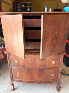 Aparador Moderno de Madera Estilo Indio Contemporáneo con Almacenamiento para Té, para Comedor y Sala de Estar, Madera de Mango - Product Image 3