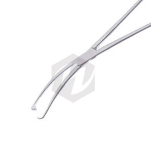 คีมคีบผ่าตัดแบบโค้งข้าง ยี่ห้อ Kelly Vulsellum รุ่น Forceps Manual ทำจากสแตนเลสสตีล ขนาด 9 1/4 นิ้ว  4x5 ฟัน ปลายกว้าง 7.7 มม. สำหรับนรีเวชวิทยา - Product Image 2