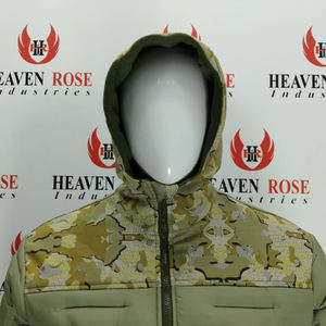 Chaqueta de Poliéster Personalizada para Hombre, Chaqueta Ligera con Capucha y Cremallera para Invierno, Venta al Por Mayor - Product Image 4