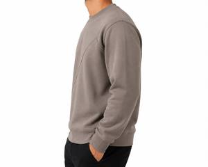 Sweat-shirt à capuche pour homme, design personnalisé sur la poitrine, molleton épais, coupe ample, écologique, respirant, avec poches, pour un style décontracté - Product Image 3