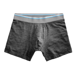 Boxers tricotés sur mesure pour hommes, taille mi-haute, en tissu écologique, antibactériens, doux, respirants, séchage rapide, confortables - Product Image 2