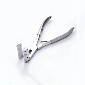 Outils professionnels pour extensions de cheveux, pinces à pression pour extensions de cheveux à bandes adhésives, acier inoxydable, qualité salon, application d'extensions de cheveux - Product Image 1