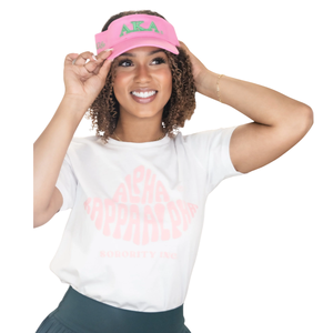 Pink Embroidered Visor Cap <b>Women</b> Adjustable <b>Sun</b> <b>Hat</b> Fashion Sports Visor Headwear Casual Outdoor Accessory Stylish Gift - Product Image 1