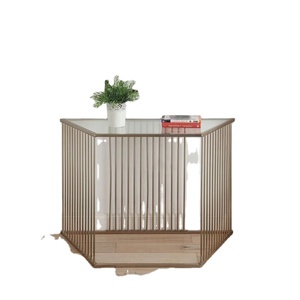 Venta caliente de alta calidad mesa de consola de forma rectangular diseño moderno hecho a mano accesorios de muebles al por mayor a precio barato - Product Image 1