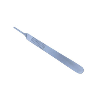 Manche de scalpel manuel en acier inoxydable de haute qualité, vente en gros, meilleur prix, manche de scalpel avec logo personnalisé - Product Image 1