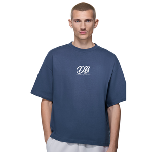 เสื้อยืดคอตตอนทรงโอเวอร์ไซส์พรีเมียม เนื้อผ้าบางเบา ระบายอากาศดี สไตล์สตรีท ผลิตโดยโรงงาน OEM ODM โดยตรง - Product Image 1
