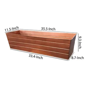 Maceta de hierro de estilo antiguo hecha a mano para decoración exterior, elegante maceta redonda de metal hecha a mano para plantas de mesa, florero. - Product Image 5