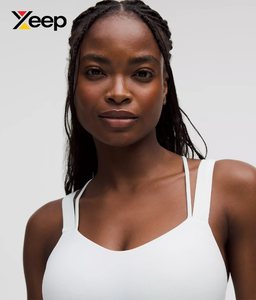 XEEP High Quality Women Yoga Sports <b>Bra</b> XC-SB-198 Solid Simple Breathable Adjustable <b>Straps</b> Removable Pads High Support - Product Image 3