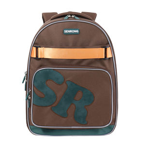 Multiple Pockets and Zipper Closure Unisex Daypack Fashion Student <b>Backpack</b> 15 Inches Softback Student <b>Backpack</b> - Product Image 6
