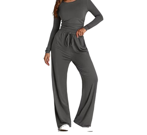 Conjunto Deportivo para Mujer al por Mayor, Color Sólido, Alta Calidad, Ropa Deportiva de Moda, Conjunto Deportivo para Mujer Más Vendido - Product Image 3