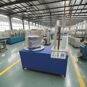 LEW Semi-Automatic Electric Carton/Paper <b>Stretch</b> Wrapping <b>Machine</b> for Textiles Apparel Food Beverage & Chemical Applications - Product Image 3