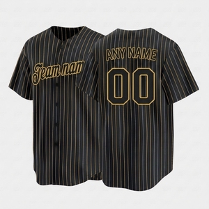 Camiseta de Béisbol Personalizada al por Mayor de Alta Calidad para Hombre, Tejido Transpirable para Uniformes de Equipo, Pedido al por Mayor - Product Image 1