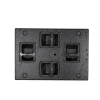 Subwoofer Actif Mono Haute Puissance 3000W à Double Haut-parleur Néodyme 4 Ohms, en Contreplaqué de Bouleau avec Diaphragme en Alliage de Titane, Portable pour Festivals