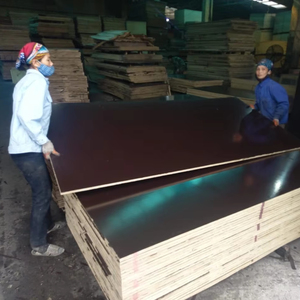 Cheap Price Black Film Faced Plywood Vietnam 4x8 Thickness 3/4 Use for Construction Formwork <b>Shuttering</b> Copha Building Materials - Product Image 1