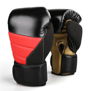 Guantes de Boxeo Personalizados con Logotipo, de Cuero Genuino/PU, para Muay Thai, Kick Boxing, Multicapa, de Alta Densidad - Product Image 2
