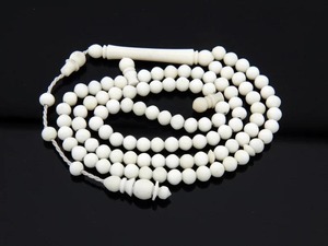 Perles de prière en résine lisse Tasbih Subha, perles de Dhikr musulmanes, cadeau pour le Ramadan et l'Aïd - Product Image 3