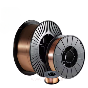 ลวดเชื่อม MIG คุณภาพสูง ขนาด 0.8 มม.-1.6 มม. ป้องกันด้วยก๊าซ CO2 รองรับ OEM น้ำหนัก 5 กก.-15 กก. มาตรฐาน CE เหล็กอ่อน แกนทองแดง ER70S-6 รองรับ ODM - Product Image 1