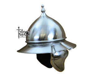 Casco Medieval ELMO CELTIC, Réplica Hecha a Mano, Acero Suave de Calibre 18, Arte Coleccionable, Estilo Celta, Romano, Agen - Product Image 3