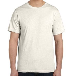 Camiseta de Hombre 100% Algodón, Corte Holgado, Manga Corta, Cuello Redondo, Diseño de Letras Bordadas, Impresión Serigráfica - Product Image 1