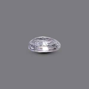 Lab-Created White Zircon 4.45 Carat Loose Gemstone for Fine Jewelry - Product Image 3