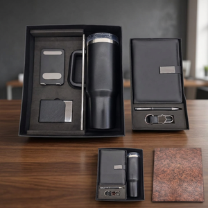 Luxury Corporate <b>Gift</b> Hamper With Jumbo Tumbler Notebook Pen Mobile Stand Card Holder Keychain For Office Business <b>Gifts</b> - Product Image 2