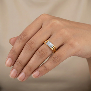 Anillo Elegante y Clásico de Diamante Natural de 0.17 Quilates, Claridad VS SI, Certificado IGI, Joyería Fina, Diseño de Lujo Brillante - Product Image 1