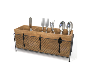 Customized Wooden Caddy Multipurpose Holder with Spacious Compartments <b>for</b> Organized Display - Product Image 1
