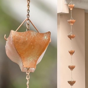 โซ่ตกแต่งสำหรับรางน้ำฝนภายนอกอาคาร เพิ่มความสวยงามให้กับสวน - Product Image 2