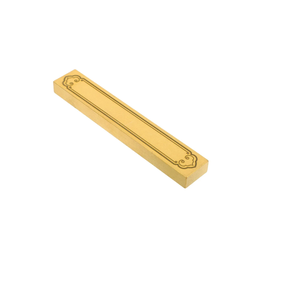 Unique Rectangle Block For Office tabletop Item Wholesale Price Brass paper Weight - Product Image 1