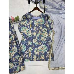 Ensemble de vêtements de soirée de créateur pour femmes, haut et bas, fantaisie, Dupatta - Product Image 3