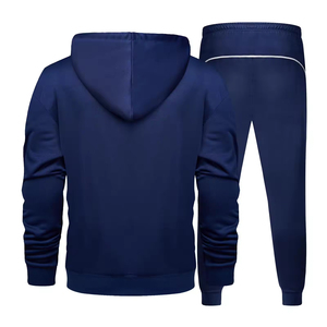 Colección de Invierno, Chándal Deportivo Ligero de Algodón para Hombre, Personalizado, con Forro Polar Técnico, Elástico en Cuatro Direcciones, Transpirable, con Bordado - Product Image 4
