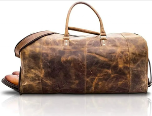 Bolsas de Viaje de Cuero de Primera Calidad, Bolsa de Viaje Impermeable para Navegación, Motociclismo, Caza, Camping - Product Image 5