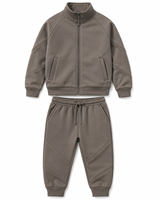 Ensemble de survêtement personnalisé pour homme – Veste zippée à col montant et pantalon de jogging – Tenue de sport haut de gamme, streetwear décontracté – Fabricant OEM