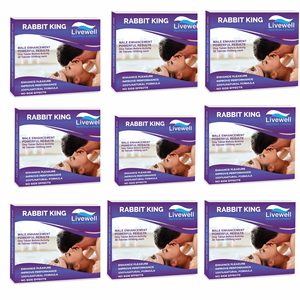 Comprimés d'amélioration masculine Rabbit King 1000mg 30 unités Formule naturelle Sans effets secondaires pour hommes - Product Image 1