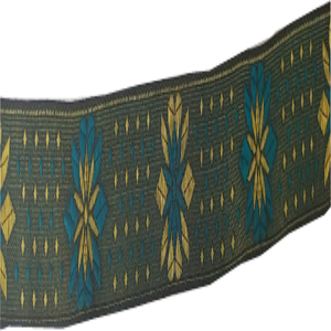 Newest Jacquard Fabric <b>Ribbon</b> <b>for</b> <b>Hair</b> Bows Headband Technics Style Time Lead Pattern Face Solid Color GRL - Product Image 4