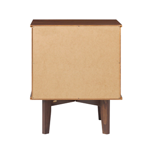 Mesita de noche de madera maciza, mesa auxiliar moderna minimalista para dormitorio, mueble de gabinete lateral para uso doméstico - Product Image 3