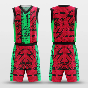 Uniformes de basket-ball sans manches personnalisés, imprimés par sublimation, en maille respirante, séchage rapide, 100% polyester, antibactériens, écologiques - Product Image 6