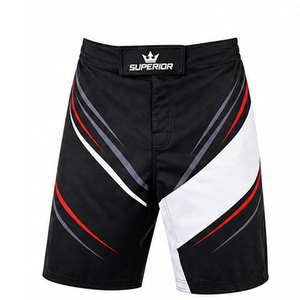 Pantalones Cortos de MMA de Alta Calidad, Cintura Elástica, Diseño Estampado, Transpirables, 100% Algodón, Tela de Lona, Hechos en Pakistán, OEM - Product Image 1