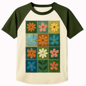 T-shirts à manches courtes en jersey 100% coton uni personnalisés, unisexe, col rond, impression numérique écologique, impression de logo OEM/ODM, grammage lourd - Product Image 2