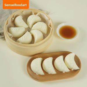 PU Slow-Rebound Dumpling Charm <b>Squishy</b> Stress-Relief Toy Shape Realistic Food Simulation Fried Pastry Props Individually - Product Image 4