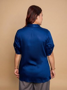 Chemise en coton pour femme à manches courtes, best-seller, pour un usage quotidien décontracté et pour les soirées. Achetez directement auprès du fournisseur. Exportation en gros de l'Inde. - Product Image 2