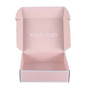 Caja de Envío de Ropa de Cartón Corrugado Reciclable, Impresión Digital Flexográfica Personalizada, Embalaje de Cartón para Ropa y Zapatos - Product Image 4