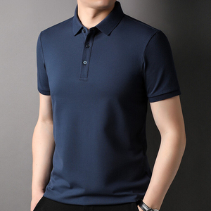 เสื้อโปโลผู้ชายแขนสั้นทรงหลวมสำหรับเล่นกอล์ฟ รุ่นใหม่ประจำฤดูร้อนปี 2025 - Product Image 1