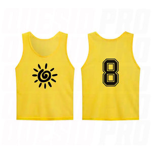 Wholesale Custom Soccer <b>Training</b> <b>Bibs</b> Big Mesh Quick Dry Warm Vest Custom Logo Printing Heat Transfer Unisex Sports Practice - Product Image 3