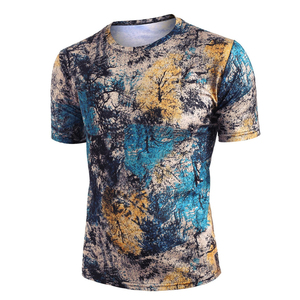 T-shirt de sublimation pour hommes, impression intégrale, fournisseur OEM, t-shirt de sublimation pour hommes, vêtements de sport respirants, fournisseur personnalisé - Product Image 2