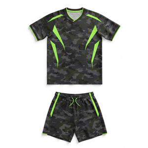 Wholesale High Quality Soccer Uniform Custom Full Sublimated Football <b>Kits</b> Quick Dry Training Wear For Clubs <b>Schools</b> - Product Image 2